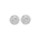 Gems One 14Kt White Gold Diamond (1/5Ctw) Earring photo