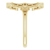 14K Yellow Vintage-Inspired Ring photo 4
