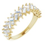 14K Yellow 9/10 CTW Diamond Anniversary Band photo