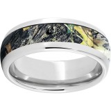 Serinium  Domed Band with Mossy Oak New Break-Up Inlay photo