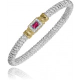 Vahan 14k Gold & Sterling Silver Pink Topaz Bracelet photo