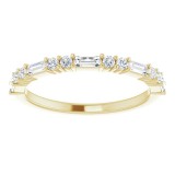 14K Yellow 3/8 CTW Diamond Anniversary Band photo 3