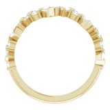 14K Yellow 1/3 CTW Diamond Anniversary Band photo 2