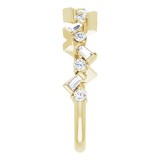 14K Yellow 1/3 CTW Diamond Anniversary Band photo 4