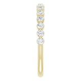 14K Yellow 1/2 CTW Diamond Anniversary Band photo 4