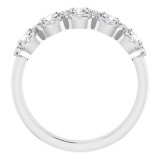 14K White 3/4 CTW Diamond Anniversary Band photo 2