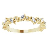 14K Yellow 1/3 CTW Diamond Anniversary Band photo 3