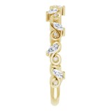 14K Yellow 1/3 CTW Diamond Anniversary Band photo 4