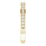 14K Yellow 1/3 CTW Diamond Anniversary Band photo 4