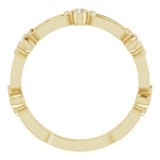 14K Yellow 1/6 CTW Diamond Anniversary Band photo 2