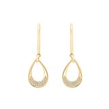 Gems One 10Kt Yellow Gold Diamond (1/10 Ctw) Earring photo