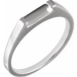 14K White Band photo