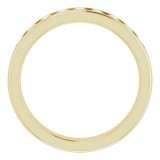 14K Yellow 9/10 CTW Diamond Band photo 2