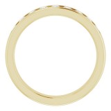 14K Yellow 9/10 CTW Diamond Band photo 2