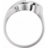 14K White Ring photo 2