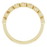 14K Yellow 1/4 CTW Diamond Anniversary Band photo 2
