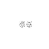 Gems One 14Kt White Gold Diamond (1/4Ctw) Earring photo