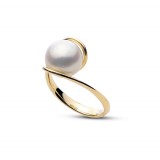 Imperial Pearl 14k Yellow Gold Freshwater Pearl Ring photo