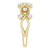14K Yellow 3/8 CTW Diamond Anniversary Band photo 4