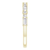 14K Yellow 5/8 CTW Diamond Anniversary Band photo 4