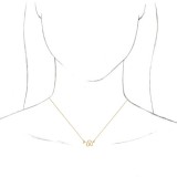 14K Yellow Snake 16-18 Necklace photo 3