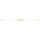 14K Yellow Geometric 7-8 Bracelet photo 3
