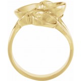 14K Yellow Freeform Ring photo 2