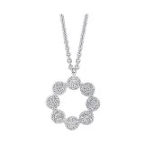 Gems One 10Kt White Gold Diamond (1/6Ctw) Pendant photo