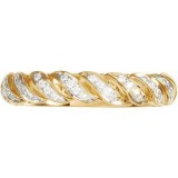 14K Yellow 1/5 CTW Diamond Anniversary Band photo 3