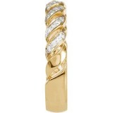 14K Yellow 1/5 CTW Diamond Anniversary Band photo 4
