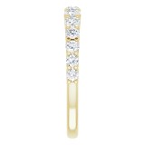 14K Yellow 3/4 CTW Diamond Anniversary Band photo 4