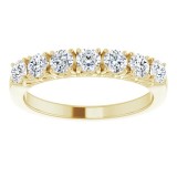 14K Yellow 3/4 CTW Diamond Anniversary Band photo 3