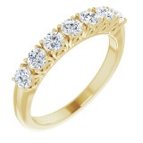 14K Yellow 3/4 CTW Diamond Anniversary Band photo