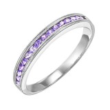 Gems One 14Kt White Gold Syn Alexandrite (1/3 Ctw) Ring photo