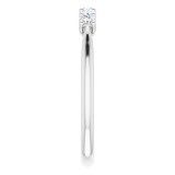 14K White 1/3 CTW Diamond Anniversary Band photo 4