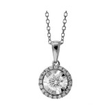 Gems One 14Kt White Gold Diamond (1/3Ctw) Pendant photo