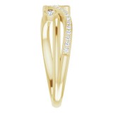 14K Yellow 1/5 CTW Diamond Ring photo 4