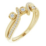 14K Yellow 1/5 CTW Diamond Ring photo