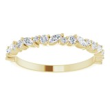 14K Yellow 3/8 CTW Diamond Anniversary Band photo 3