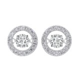 Gems One 14Kt White Gold Diamond (1Ctw) Earring photo