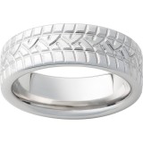 Serinium Pipe Cut Band with Milled Tire Tread photo
