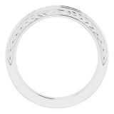 14K White 1/3 CTW Diamond Anniversary Band photo 2