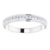 14K White 1/3 CTW Diamond Anniversary Band photo 3