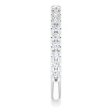 14K White 3/8 CTW Diamond Matching Band photo 4