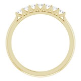 14K Yellow 1/5 CTW Diamond Anniversary Band photo 2