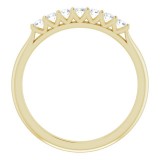 14K Yellow 1/5 CTW Diamond Anniversary Band photo 2