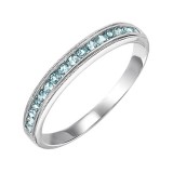 Gems One 10Kt White Gold Aquamarine (1/4 Ctw) Ring photo