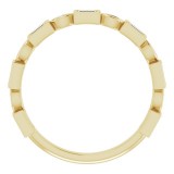 14K Yellow 1/4 CTW Diamond Anniversary Band photo 2