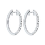 Gems One 14Kt White Gold Diamond (3/4Ctw) Earring photo