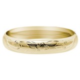 14K Yellow Gold Bangle Bracelet photo